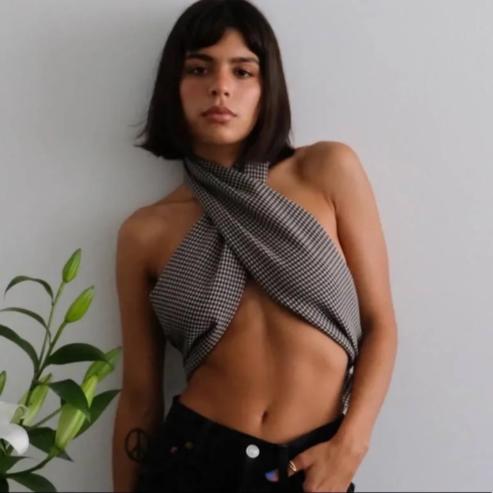 Trois the label lulu top